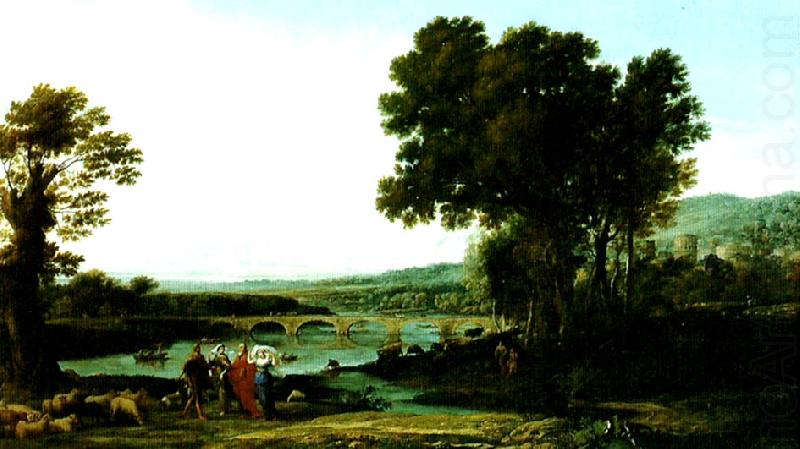 Claude Lorrain landscape with jacob and laban and his daughters china oil painting image